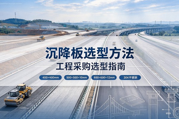 北戴河沉降板选择方法