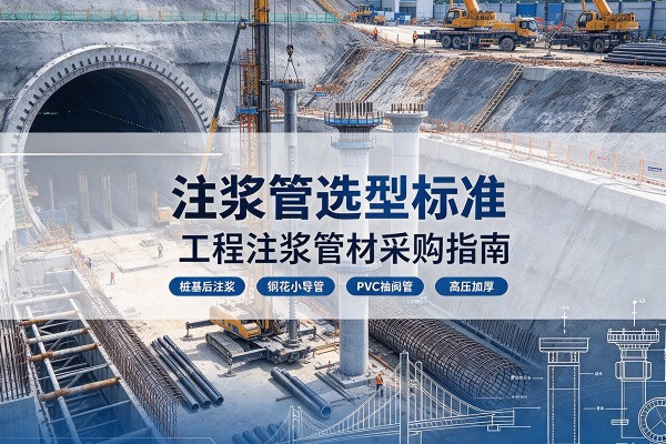 北戴河注浆管选型标准